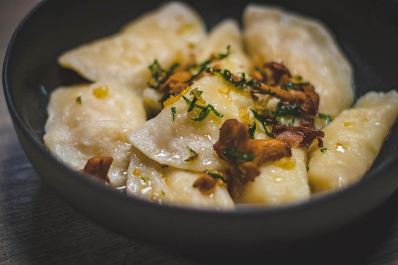 Pierogi z borowikami