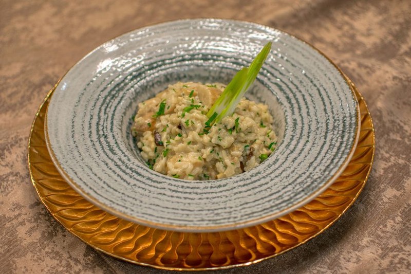 Risotto z Grzybami Leśnymi